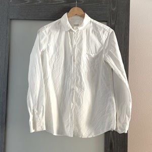 Sézane Tomgirl shirt in ecru size 36 (EU)/4 (US)